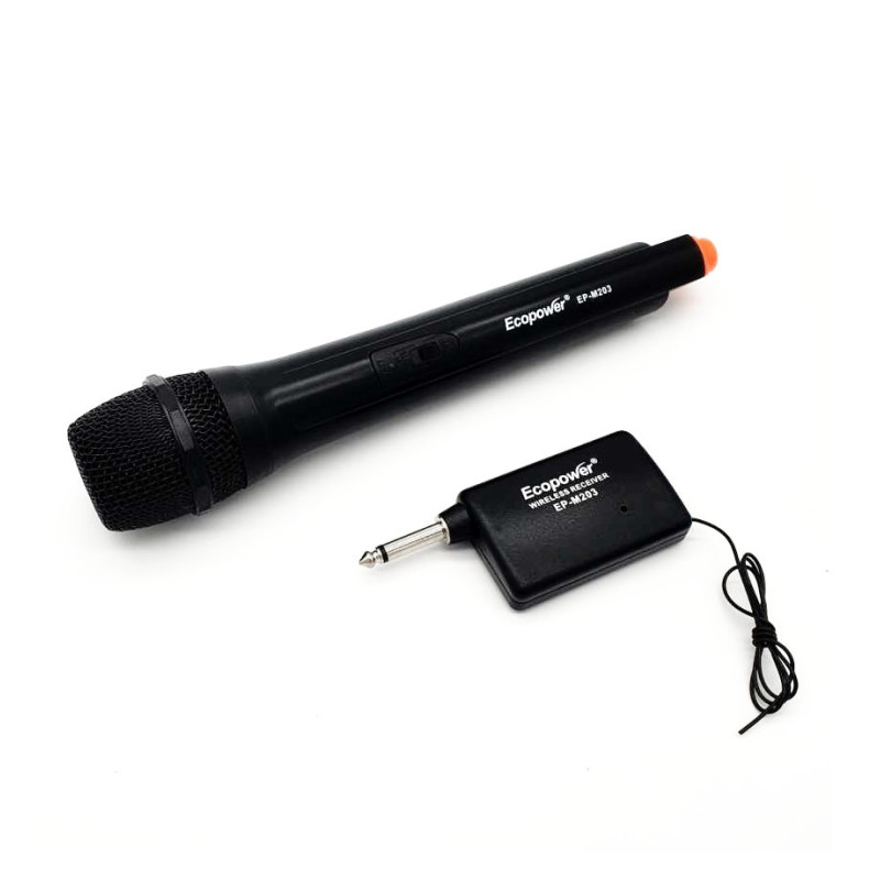 Micr�fono Inal�mbrico Ecopower EP-M203